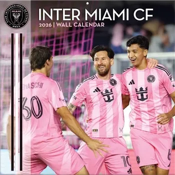 Kalendář Turner Licensing Nástěnný kalendář Inter Miami 2026
