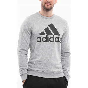 Pánská mikina PÁNSKÁ MIKINA ADIDAS ESSENTIALS TEPLÁKOVÁ ŠEDÁ velikost L
