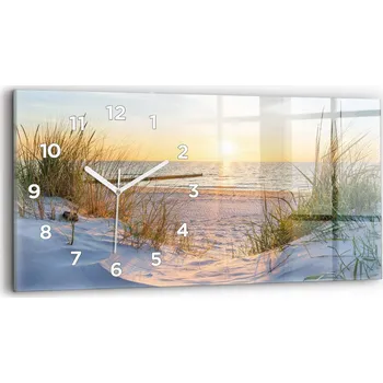 Hodiny Nástěnné hodiny Wallfluent zelené 60 cm