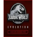 Jurassic World Evolution Carnivore Dinosaur Pack PC - digitální verze