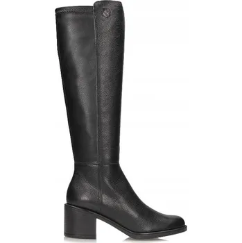 Dámské kozačky Ryłko dámské kozačky nad koleno na podpatku, velikost 38