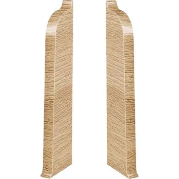 soklová lišta Koncovka levá a pravá k liště Afirmax BiClick 41602 (160) Calvia Oak