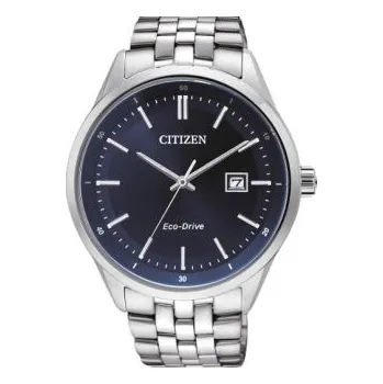 Hodinky PÁNSKÉ HODINKY Citizen ECO-DRIVE BM7251-53L SOLÁRNÍ S NÁRAMKEM, TMAVĚ MODRÉ
