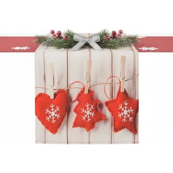 ubrus VÁNOČNÍ BĚHOUN NA STŮL UBRUS 40x140 EUROFIRANY STROMEČEK