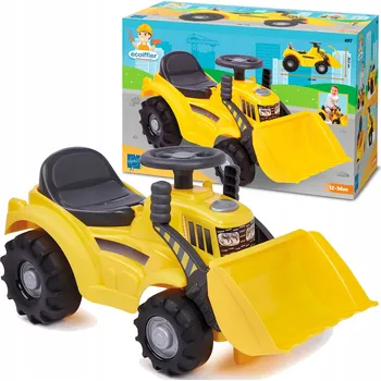 autíčko Dětský traktůrek ECOIFFIER žlutý