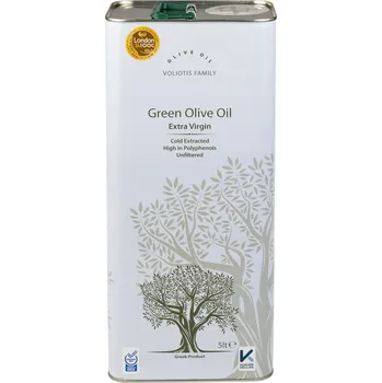 Rostlinný olej Extra panenský olivový olej 5L ze zelených oliv – SKLIZEŇ 24/25 – Voliotis