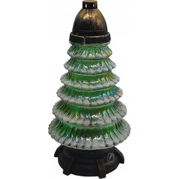 Svíčka Hřbitovní Svíčka Vánoční stromek cht 5 zelená malovaná / 1 KUS