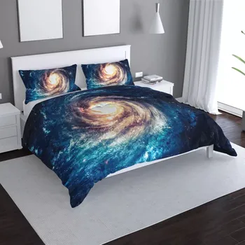 Povlečení Sablio Povlečení Světelný vír - 140x220 / 90x70