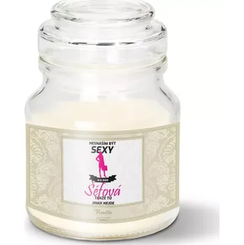 Svíčka Sablio Svíčka Nesnáším být sexy, ale jsem šéfová - 120 g