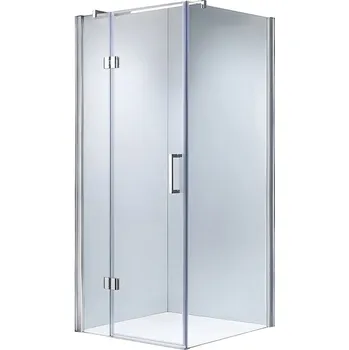 BPS-koupelny Čtvercový sprchový kout HYD-SK1390A 80x80 chrom/transparent - bez vaničky