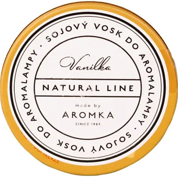 vonný vosk AROMKA Přírodní vonný vosk do aromalampy sójový, Vanilka, 35 g