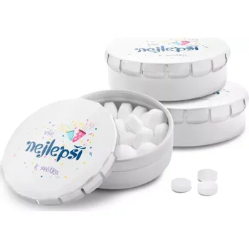 Bonbon Sablio Mentolky Vše nejlepší k svátku - 3 ks