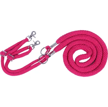 Lonžovací postroj QHP, fuchsiová, XL