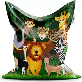 Sedací pytel Sablio Sedací vak Classic Zvířátka - 150x100 cm