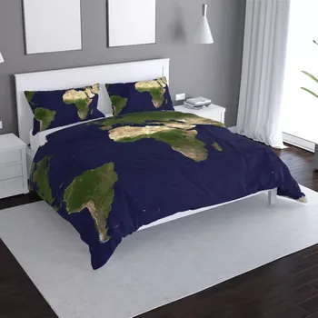 Povlečení Sablio Povlečení Fotka z družice - 140x200 / 90x70