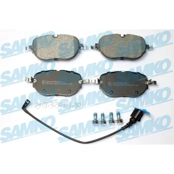 Brzdová destička Sada brzdových destiček, kotoučová brzda SAMKO 5SP2261A