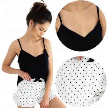 Dámské pyžamo Sensis dámské pyžamo viskóza černé velikost S