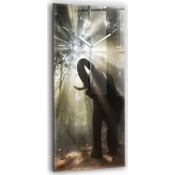 Hodiny Nástěnné hodiny Wallfluent černé 30 cm