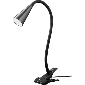 Lampička LIVARNO® Stolní LED lampa FREYA (LED lampa se svorkou, černá)