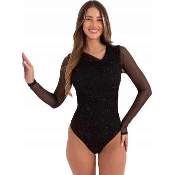 Body Italy Moda body s dlouhým rukávem, polyester IT-BO-21601.83, univerzální velikost