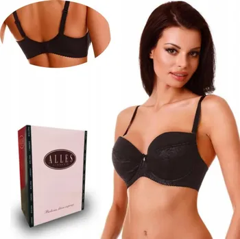 Podprsenka Vyztužená podprsenka Alles Kelly 04 černá 95D