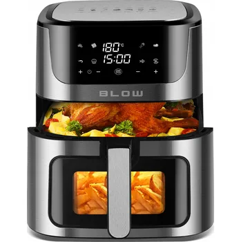 fritéza HORKOVZDUŠNÁ FRITÉZA VELKÁ MÍSA XL 8L 2 TOPNÁ TĚLESA VÝKONNÁ 2500W