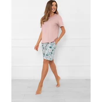 Dámské pyžamo Italian Fashion dámské pyžamo bavlna růžové, velikost M