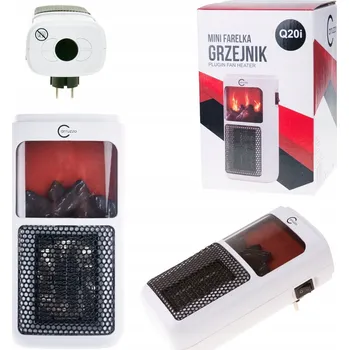 Přímotop Keramický elektrický ohřívač Carruzzo Q20i 400 W