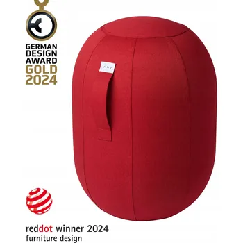 Otočné křeslo VLUV červené