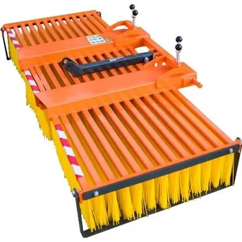 Zametací stroj Zametací kartáč, zametač na traktor i VZV upínání pro vidlice, šířka 2500 mm, ZL 250 LONG