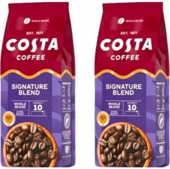 Káva Káva zrnková Costa Coffee Arabica 1000 g tmavá pražená bez laktózy