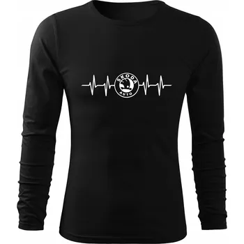 Pánské tričko Tričko s dlouhým rukávem K11 Batman černé pánské vel XL