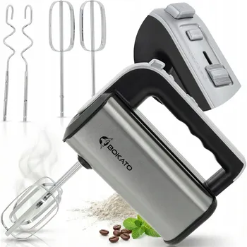 RUČNÍ MIXÉR 5 RYCHLOSTÍ 500W BOKATO KEL141