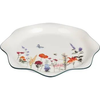 Talíř Mělký jídelní talíř MPLCo MR FLOWER/ PAN KWIATEK 26 cm