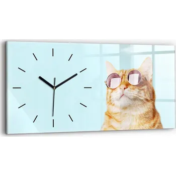 Hodiny Nástěnné hodiny Wallfluent modré 60 cm