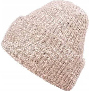 Čepice TEPLÁ SILNÁ DÁMSKÁ PÁNSKÁ ZIMNÍ ČEPICE BEANIE S OHRNUTÝM LEMEM, TŘÍVRSTVÁ