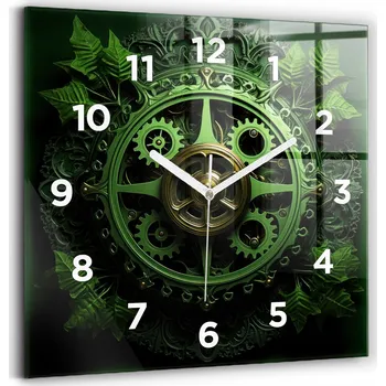 Hodiny Nástěnné hodiny Wallfluent modré 30 cm