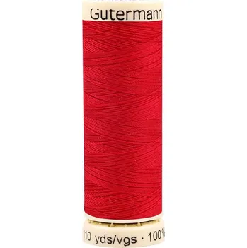 Nit Polyesterové nitě návin 100 m Gütermann univerzální, střední, 909 High Risk Red