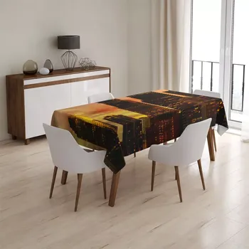 ubrus Sablio Ubrus Mrakodrapy - 90x90 cm