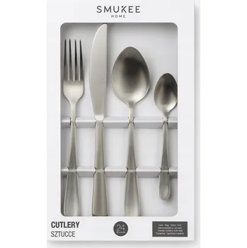 Příbor Sada příborů, jídelní souprava, 24 kusů SMUKEE