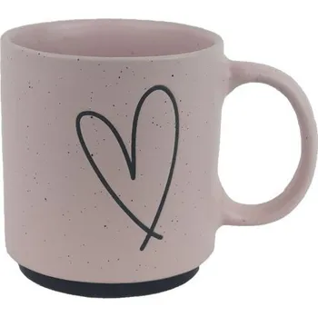 Keramický hrnek srdce X6976-05