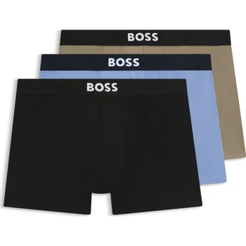 Pánské spodní prádlo Pánské boxerky BOSS One Brief 3P - open miscellaneous Vícebarevný (L)