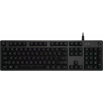 Počítač Logitech G512 Carbon RGB Mechanical Gaming Keyboard, GX Blue (Clicky) - CARBON - US INT L - INTNL