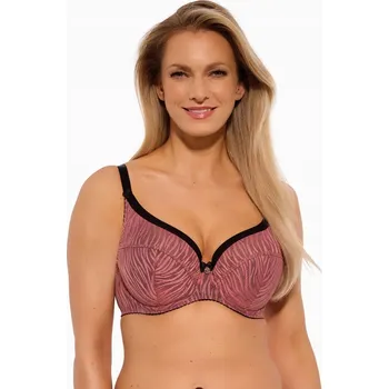 Podprsenka Gaia polovyztužená podprsenka oranžová velikost 80B