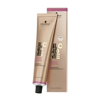 Barva na vlasy Schwarzkopf Professional BlondME Bond Enforcing Pastel Toning toner pro světlé základy 60 ml, LILAC
