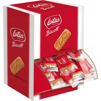 Cukrovinka Křehké sušenky Lotus 937,5 g veganské 150 ks