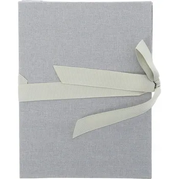 Album na harmoniku pro 12 fotografií 10x15 Linen Ash šedý