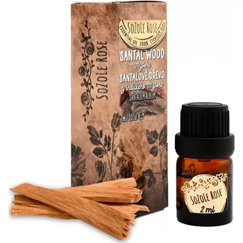 Éterický olej Santalové dřevo z Indie - 2ml