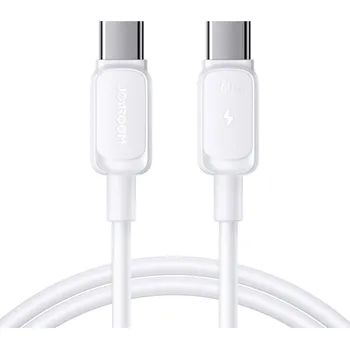 Datový kabel Joyroom S-A14 kabel USB-C PD - USB-C / 1,2m / 60W / rychlonabíjecí / bílý