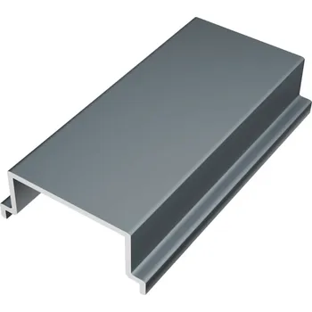 Stavební profil Hliníková distanční lišta 50mm antracit